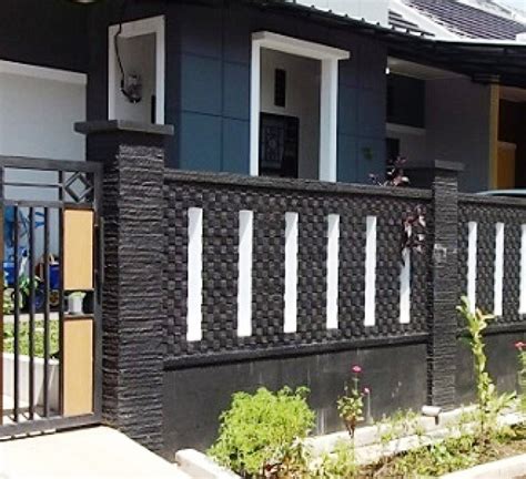 42 Desain pagar rumah minimalis modern | Rumah Desain 2023
